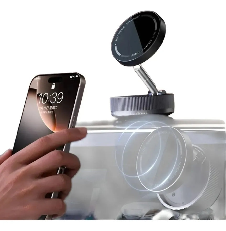 soporte para celular con adhesion magnetico