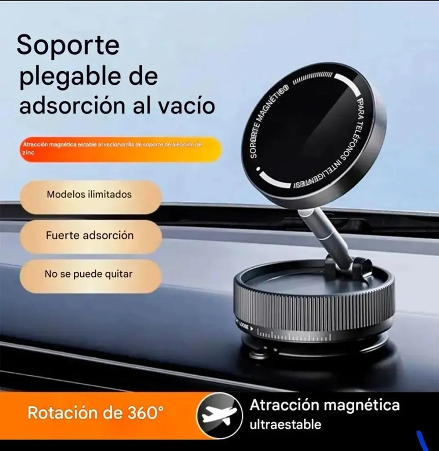 soporte para celular con adhesion magnetico